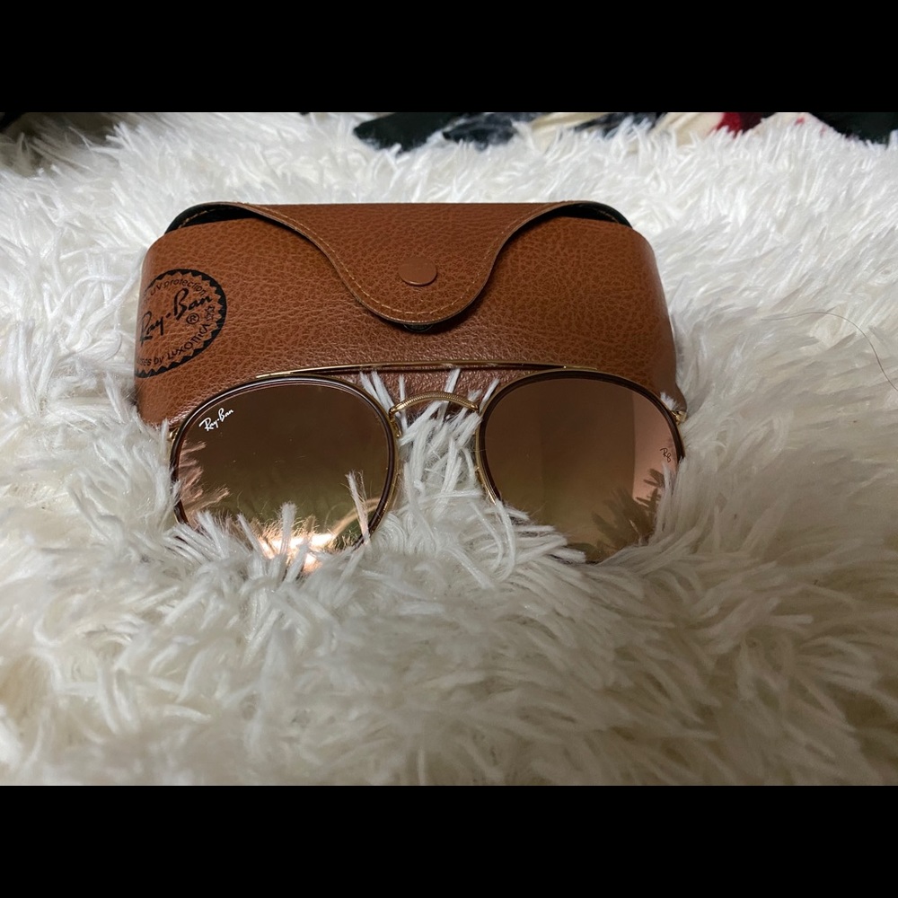 Round Double Bridge Ray-Bans